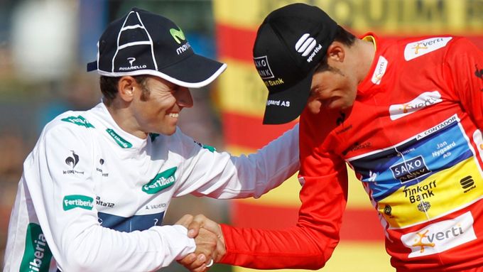 Alberto Contador tentokrát na startu Vuelty bude chybět, předá žezlo Rodriguezovi (v bílém)?