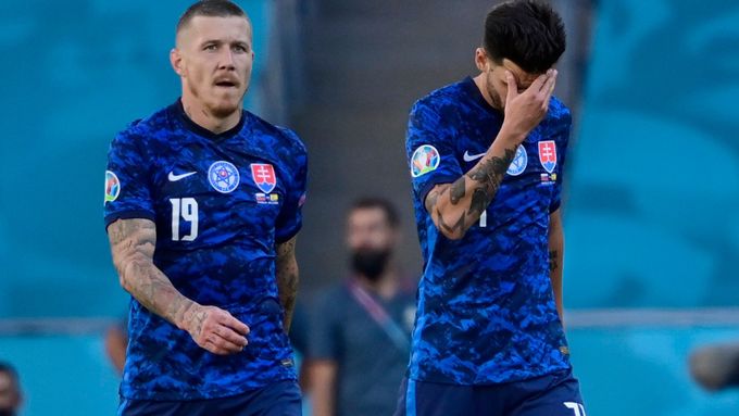 Smutek slovenských fotbalistů