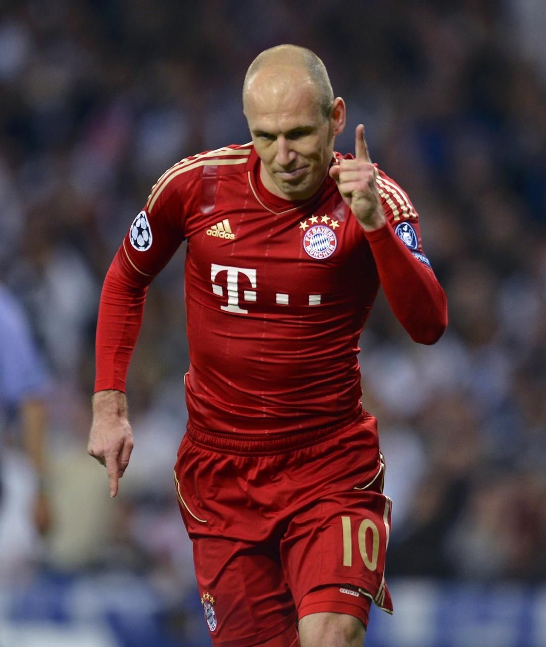 Semifinále LM: Real - Bayern (Arjen Robben)