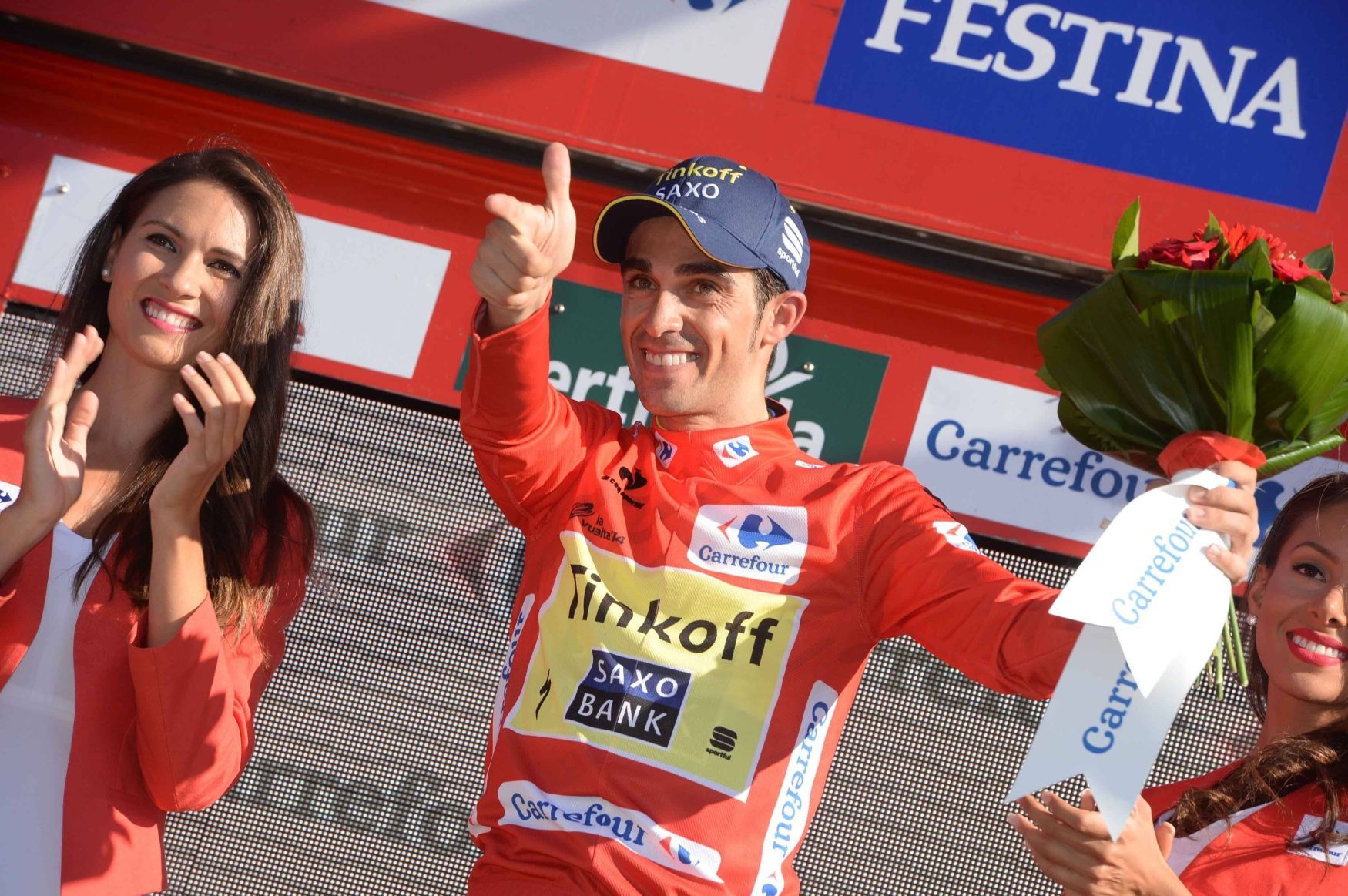 Alberto Contador na Vueltě 2014
