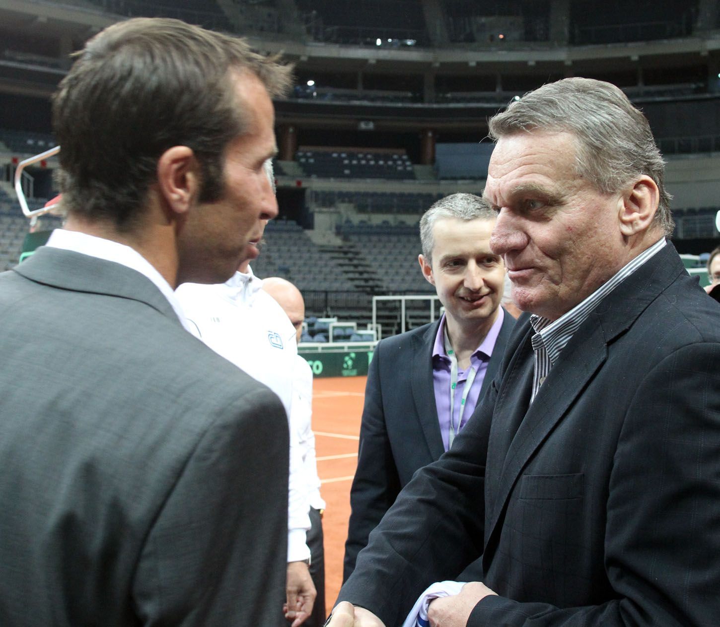 Davis Cup: Radek Štěpánek, Bohuslav Svoboda