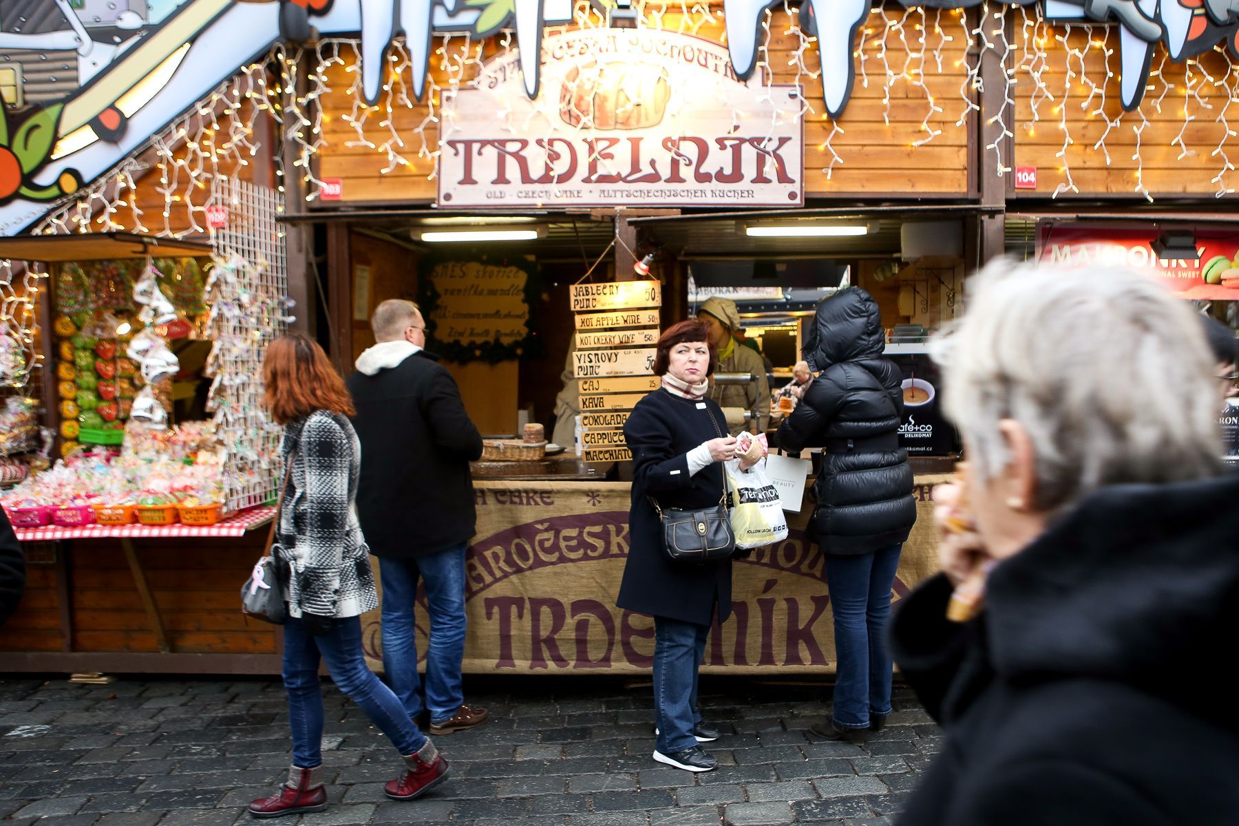 Vánoční trhy Staroměstké náměstí Praha 9.12.2015