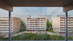 dřevěná bytovka, nedostupné bydlení, projekt, rodiny, architektura, design