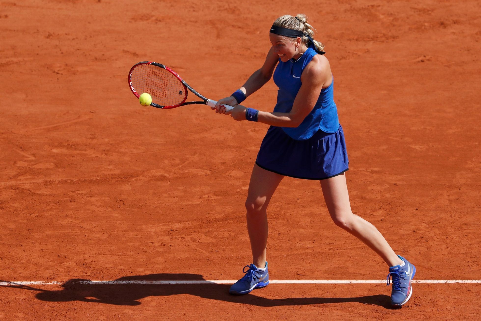 Petra Kvitová ve 2. kole French Open 2016