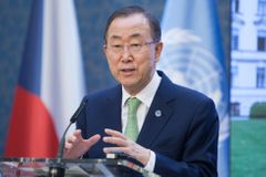 Pan Ki-mun vyzval k uvalení zbrojního embarga na Sýrii