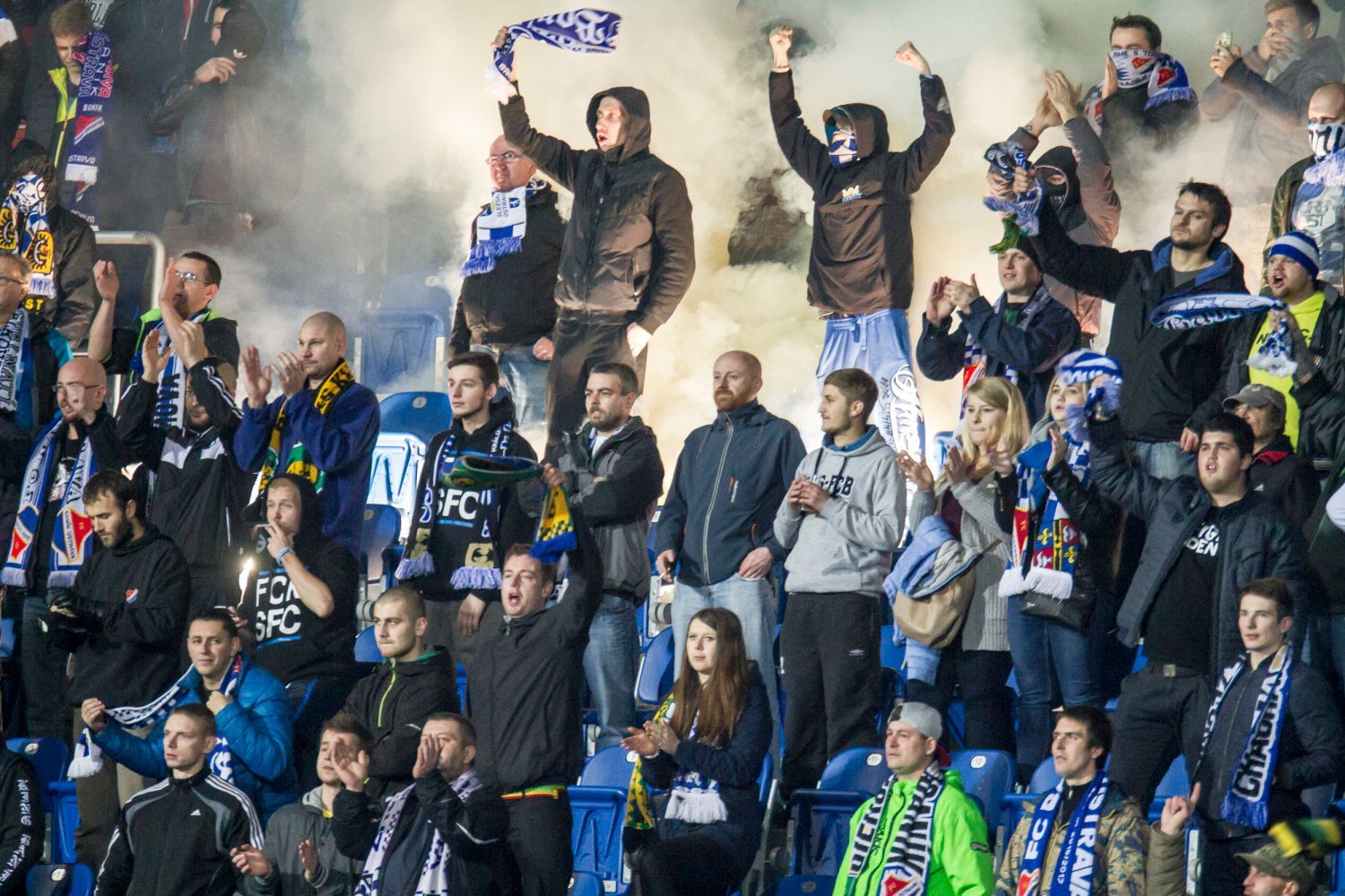 FNL, Baník-Olomouc: fanoušci Olomouce