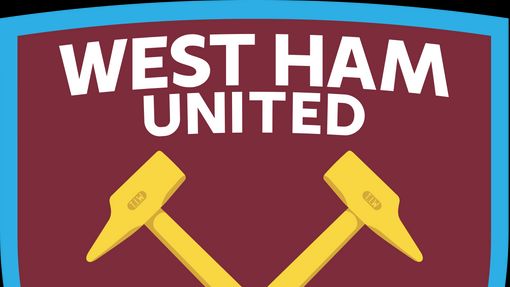 Nové logo West Hamu United.