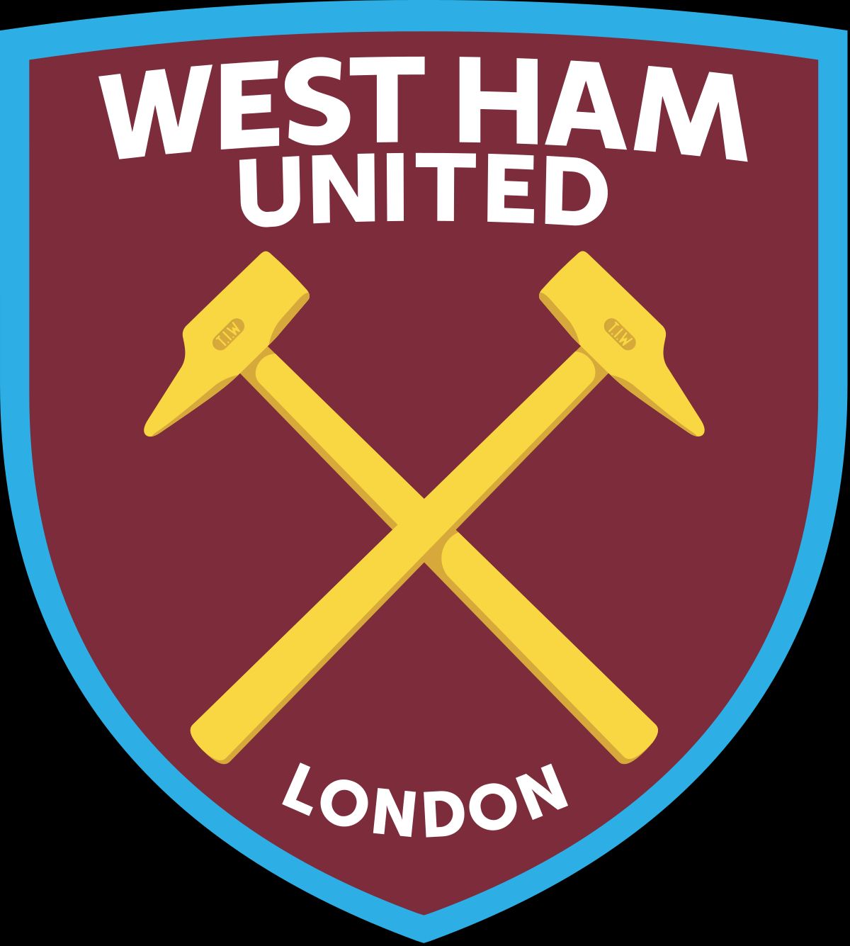 West Ham United logo nové