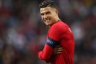 fotbal Liga národů - Portugalsko v Nizozemsko Cristiano Ronaldo