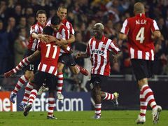 Čtyřdenní karneval v Eindhovenu vyvrcholil na fotbalovém stadioně.