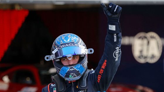 Max Verstappen z Red Bullu slaví triumf v kvalifikaci na VC Miami F1 2024