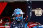 Max Verstappen z Red Bullu slaví triumf v kvalifikaci na VC Miami F1 2024