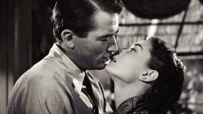 Audrey Hepburn a Gregory Peck ve filmu Prázdniny v Římě (1953)