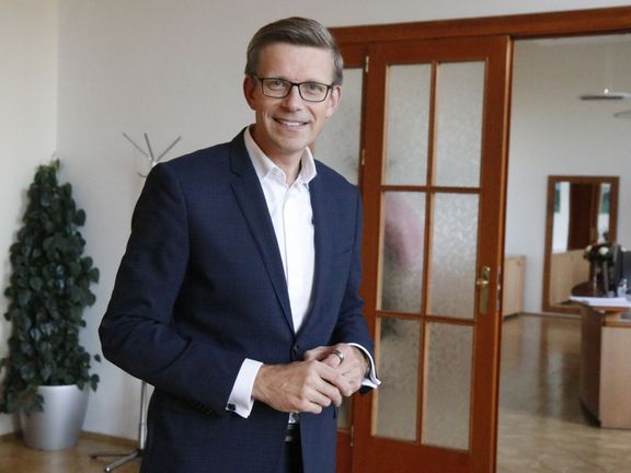 "Bude na něm, aby ukázal, že je schopen stranu pozvednout," sdělil Jan Skopeček k favoritovi volby nového předsedy ODS Martina Kupky (na snímku).