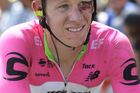 Americký cyklista Lawson Craddock na Tour de France 2018