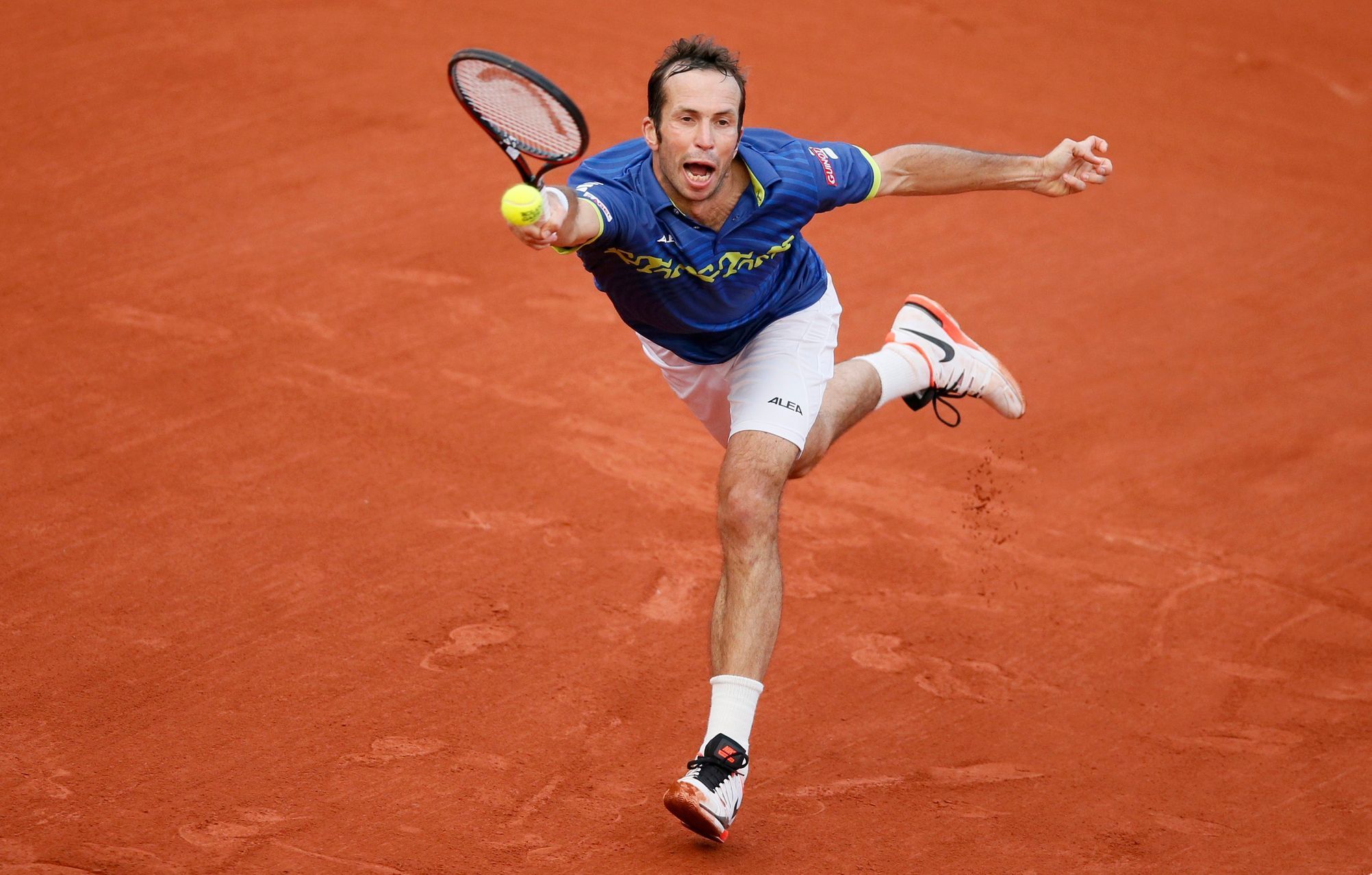 Roland Garros 2016: Radek Štěpánek v zápase s Andym Murrayem