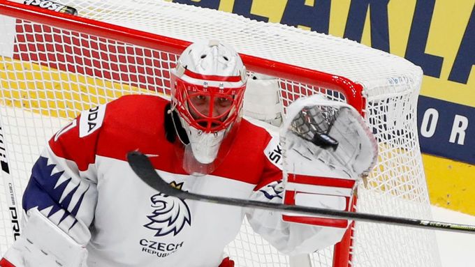 Reprezentační brankář Šimon Hrubec vyměnil Třinec za čínský Kunlun v KHL.