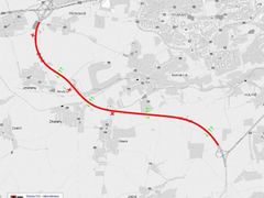 Plán rekonstrukce pražského silničního okruhu mezi křižovatkami Slivenec a Třebonice