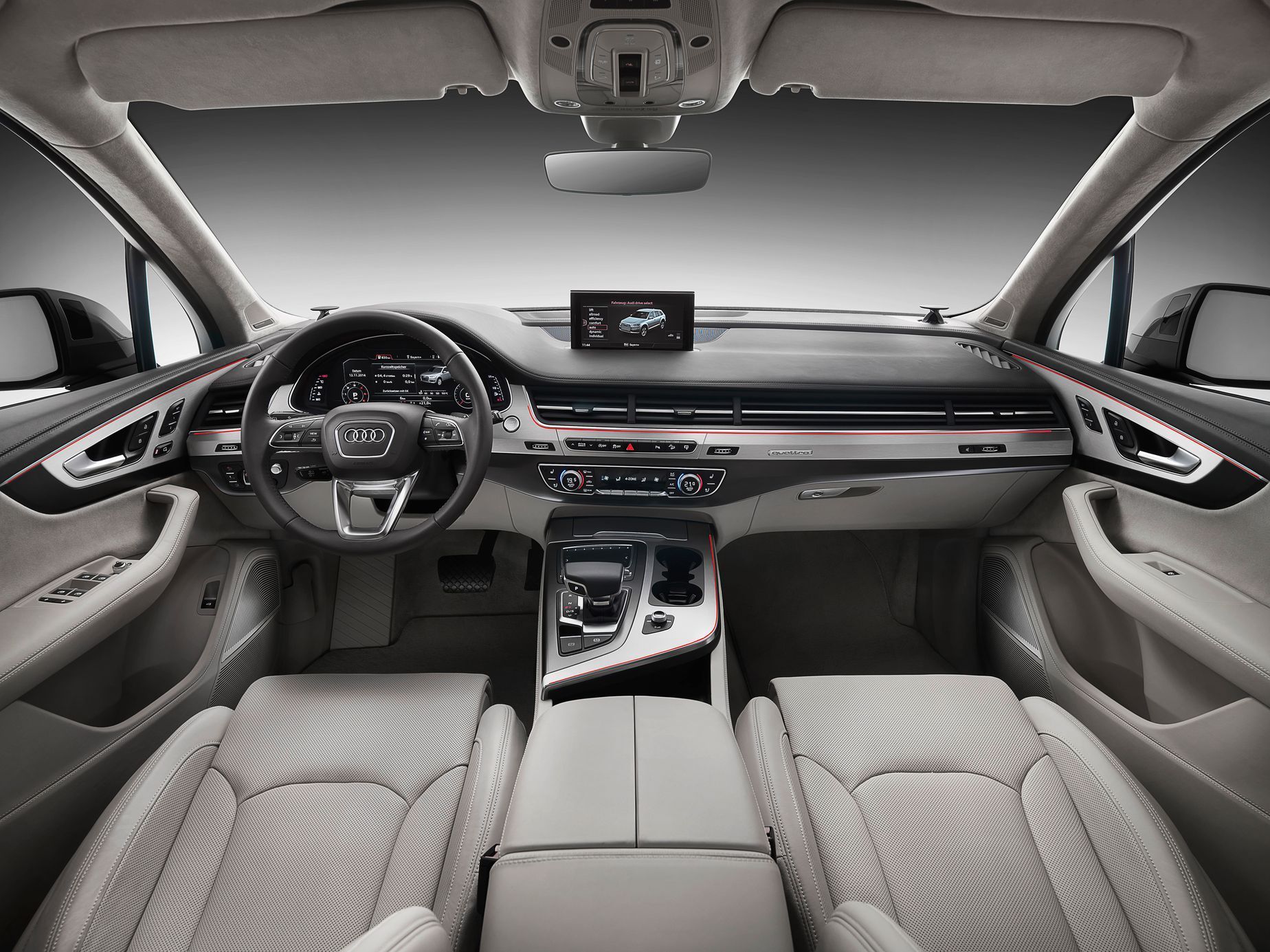 Audi Q7 (2015) - interiér