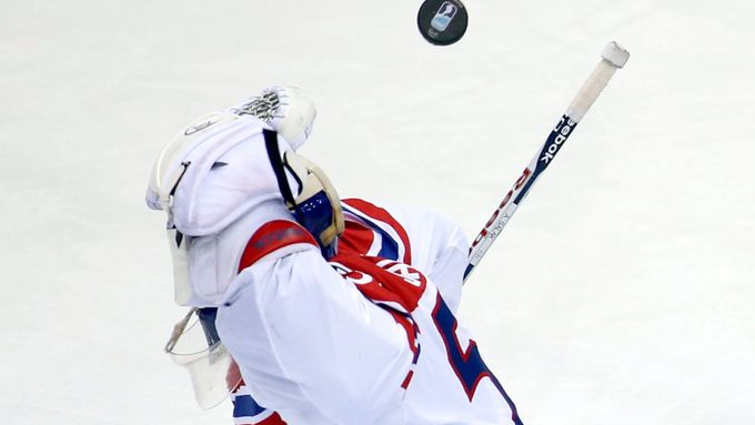 Prohlédněte si fotografie z třetího vystoupení českých hokejistů na světovém šampionátu v Minsku, v němž prohráli s týmem Kanady 3:4.