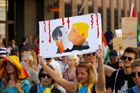 Helsinky volají. Lidé demonstrují proti Trumpovi, zítra se setká s Putinem