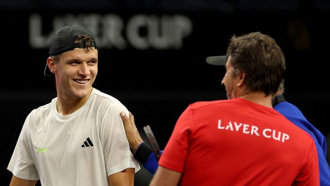 Jakub Menšík na Laver Cupu