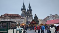 Vánoční trhy na Staroměstském náměstí v Praze 2014