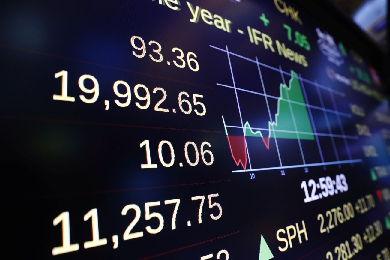 Burza, akcie, Wall Street, Dow Jonesův index