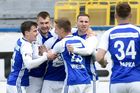Mladá Boleslav rozstřílela Teplice rekordními osmi góly, Zlín uspěl proti Olomouci