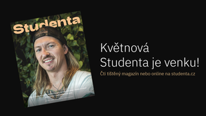 Květnové číslo časopisu Studenta