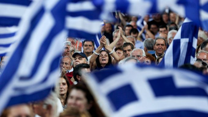 Eurovolby v Řecku.