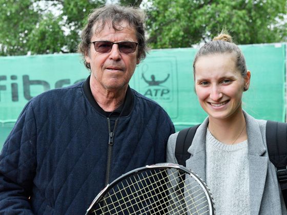 Jiří Hřebec Markéta Vondroušová a Jiří Hřebec