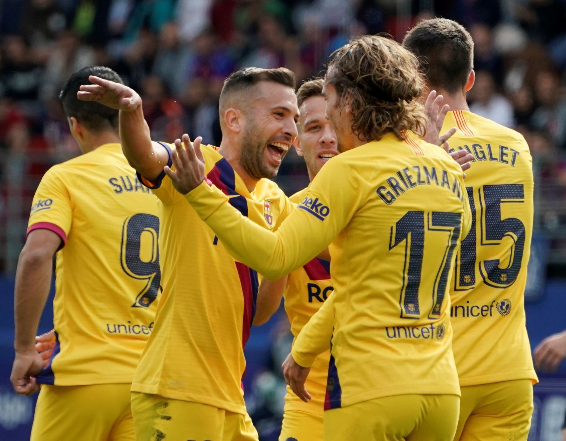 9. kolo La Ligy 2019/20, Eibar - Barcelona