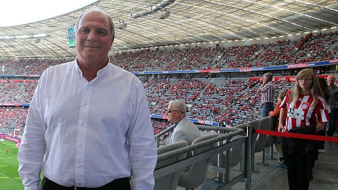 Uli Hoeness, žijící legenda a zároveň šéf Bayernu Mnichov