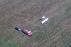 U Budějovic havarovalo letadlo, pilot zemřel