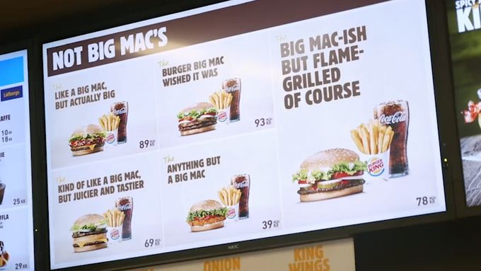 Reklamní kampaň Burger Kingu
