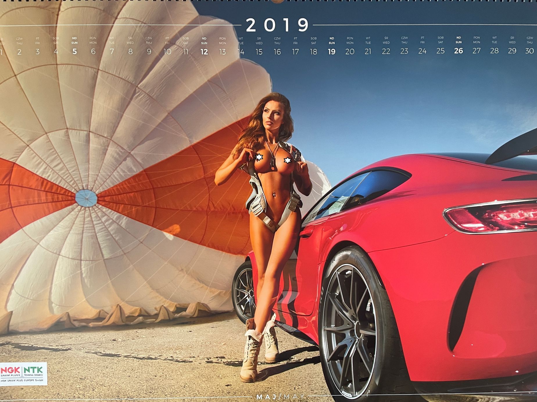 Kalendáře auta a ženy Inter Cars