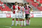 Sparta prohrála v poháru na Dukle, Slavia doma padla s Brnem