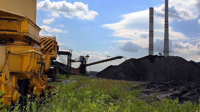 Uhelná elektrárna Dětmarovice na snímku z roku 2009.