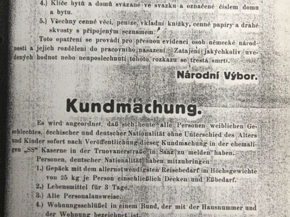 Postoloprtský masakr 1945