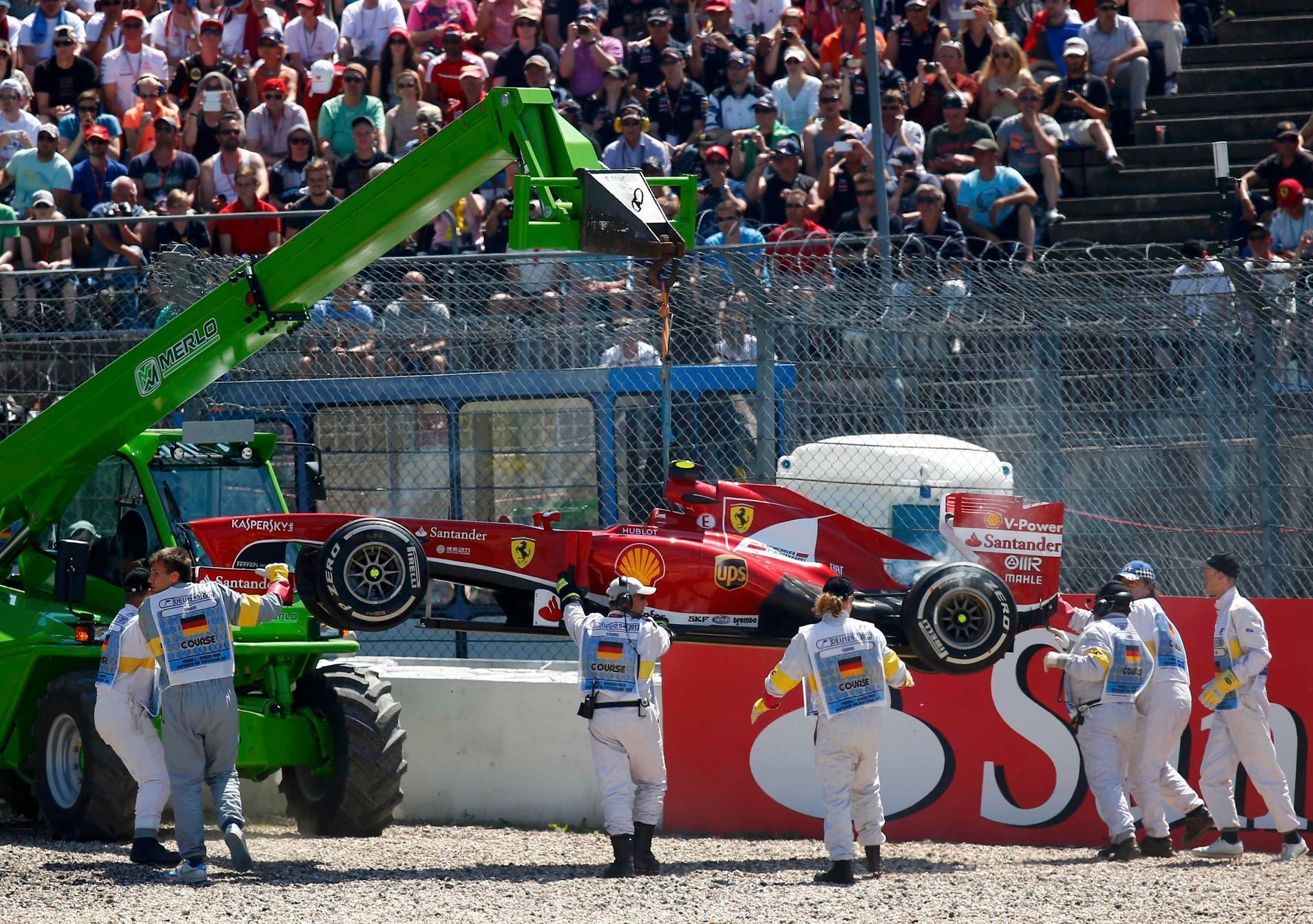 Formule 1, VC Německa 2013: Felipe Massa, Ferrari