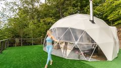 glamping, ubytování