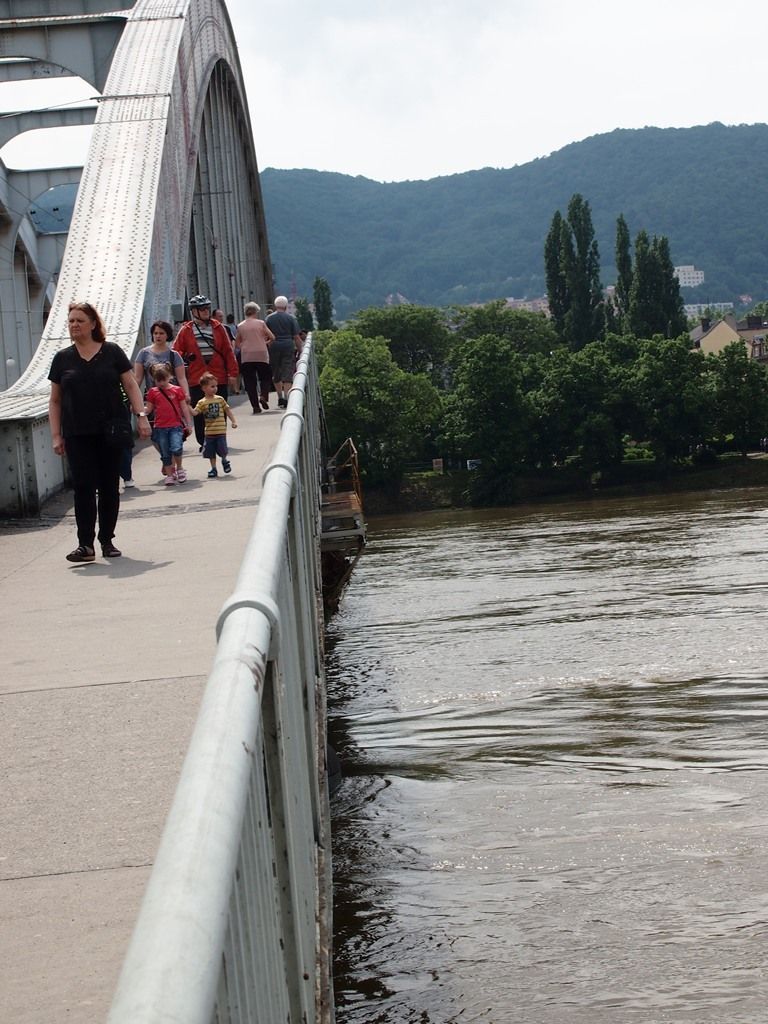 Povodeň červen 2013 - Ústí nad Labem 9. 6.