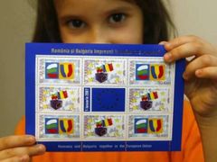 V Rumunsku i Bulharsku se k 1.lednu vydávají speciální známky.
