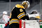 hokej, NHL 2021, Washington Capitals at Boston Bruins, Daniel Vladař
