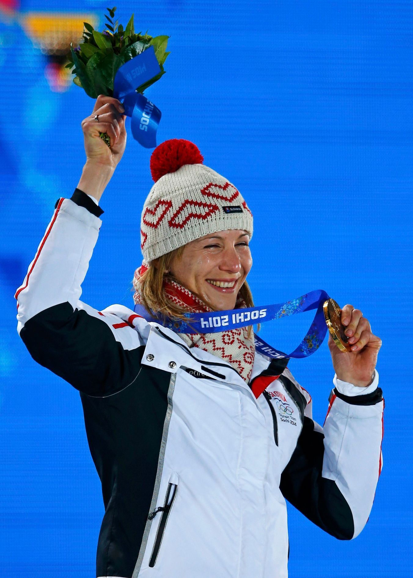 Soči 2014: Anastasia Kuzminová, (biatlon, 7.5km sprint)