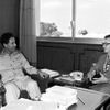 Muammar Kaddáfí a Lubomír Štrougal 1975