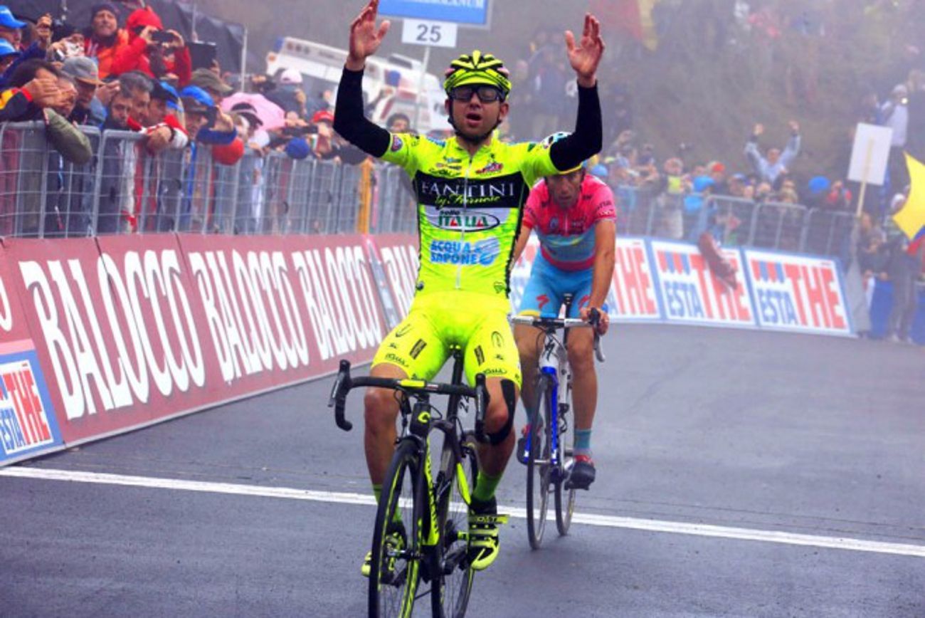 Italský cyklista Mauro Santambrogio