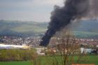 V Lanškrouně hořela galvanovna, zásah zkomplikovaly exploze