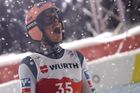 Stefan Kraft slaví titul v závodě na velkém můstku na MS 2021